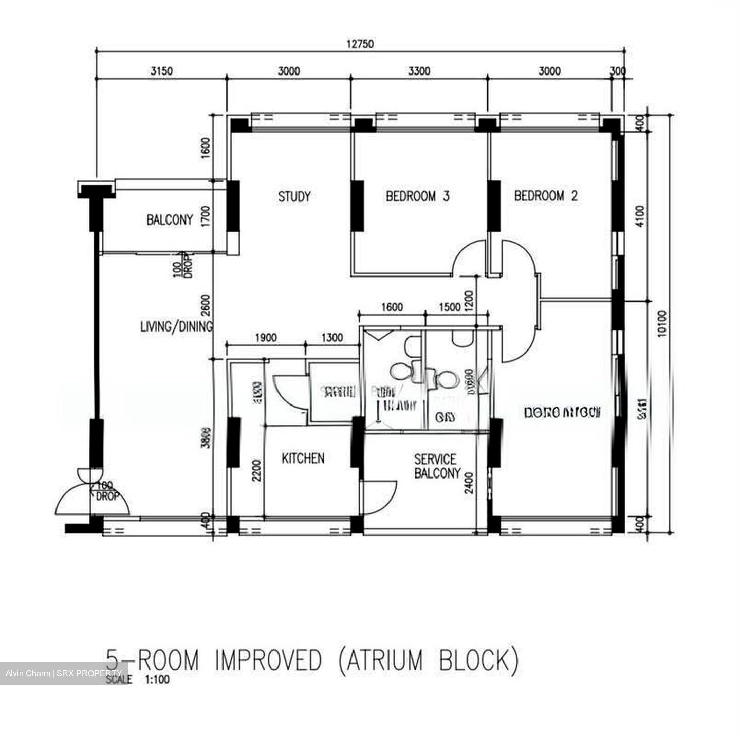 Blk 720 Tampines Starlight (Tampines), HDB 5 Rooms #615220301